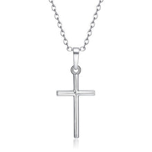 Load image into Gallery viewer, Cross Pendants - Silver or Gold metal color