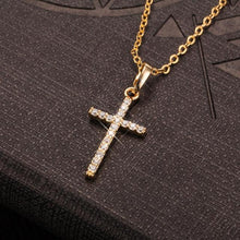 Load image into Gallery viewer, Cross Pendants - Silver or Gold metal color