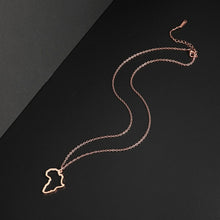 Load image into Gallery viewer, African Map Pendant Necklaces 50cm / 19.6 inches