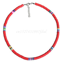 Load image into Gallery viewer, ISLAND STYLED Colorful Clay Beaded Beach Wear Choker