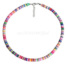 Load image into Gallery viewer, ISLAND STYLED Colorful Clay Beaded Beach Wear Choker
