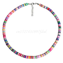 Load image into Gallery viewer, ISLAND STYLED Colorful Clay Beaded Beach Wear Choker
