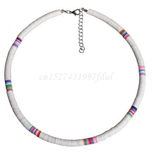 Load image into Gallery viewer, ISLAND STYLED Colorful Clay Beaded Beach Wear Choker