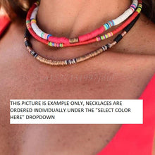Load image into Gallery viewer, ISLAND STYLED Colorful Clay Beaded Beach Wear Choker