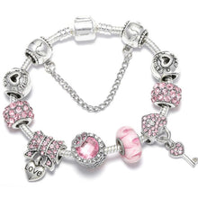 Load image into Gallery viewer, Charms Bracelets / Crystal Beads Bracelet