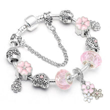 Load image into Gallery viewer, Charms Bracelets / Crystal Beads Bracelet