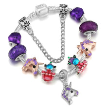 Load image into Gallery viewer, Charms Bracelets / Crystal Beads Bracelet
